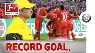 Karim Bellarabi’s 9-Second Record Goal Against Dortmund