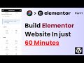 Elementor Wordpress Tutorial - Build website in 60 Minutes with Elementor 2024 | Figma to Elementor