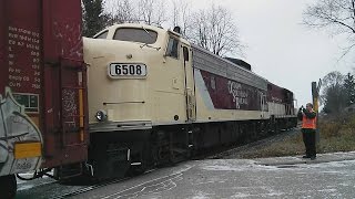 Ontario Southland Railway Train Chase and Salford Shop Walkaround