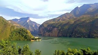 重慶奉節白帝城遠望夔門 Fengjie Baidicheng, Chongqing (China)