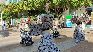 一万人のエイサー踊り隊・天空しなと屋かじぬさんぐ・サイオン広場_国際通り_那覇市_沖縄県・・・Kokusai_Street・Naha・Okinawa(20220807)