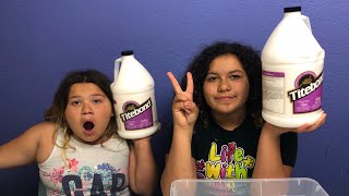 NEW GLUE - TESTING TITEBOND GLUE FOR SLIME 1 GALLON OF TITEBOND SLIME VS 1 GALLON OF TITEBOND SLIME