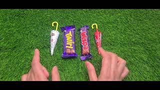 Satisfying video || Twirl and Wispa Unwrapping Opening Chocolates || Candy And Snacks World