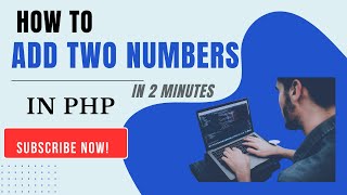 How to ADD TWO NUMBERS in PHP? #phptutorialforbeginners @entrancegateway8834