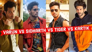Battle of Celebrity - Varun Dhawan Vs Sidharth Malhotra Vs Tiger Shroff Vs Kartik Aaryan