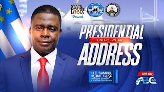 #LIVE: President Sako Addresses The Nation - End-of-Year 2024