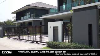 FAAC AUTOMATIC SLIDING GATE Oil-Bath System 844