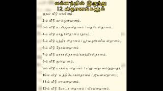 லக்னத்தில் இருந்து 12 ஸ்தானங்களும் #ஜாதகம் #astrologyhub #ஜோதிடம் #horoscope #god #astrology