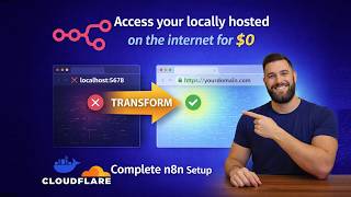 Make Your Local n8n Public for FREE 🔒 | Docker + Cloudflare Tutorial