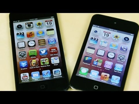 Apple iPod Touch 5th Gen vs 4th Gen Comparison Apple iPod Touch 5th Gen vs 4th Gen Comparison