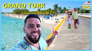 În Grand Turk am găsit ce căutam în Caraibe: plaja este fix lângă vas! (Croazieră în Caraibe: Ep. 6)