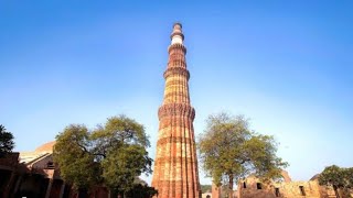 कुतुब मीनार को देखने वालों की इतनी भीड़ अपने नही देखा होगा || qutub minar is a beautiful place.