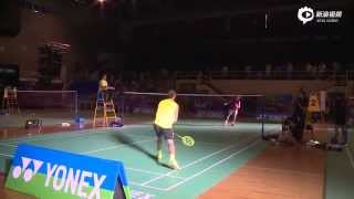 4 Heavenly Kings of badminton 2015 - Lee Chong Wei vs Lin Dan 羽坛四大天王 - 李宗伟 vs 林丹 (Sina video)