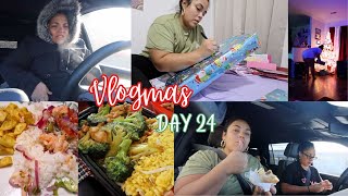 Last min Christmas Shopping | it’s Freezing in NYC | Road trip to VA |Wrapping Gifts |Vlogmas Day 24