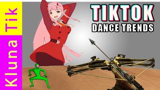 KLUNA TIK Eating Cup SONG TikTok Girl Dance 2 Minutes | Mukbang asmr