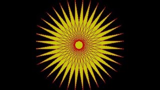How to create Sun (turtle python) l programming with python
