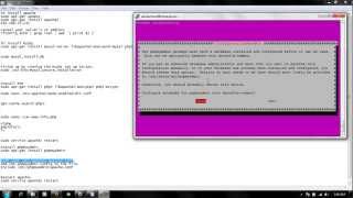 Ubuntu server Apache Web Server + php5 + MySql + phpMyAdmin