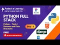 Day2 – Tools | Syntaxes and Data Structures 30 Days Free Master Class on PYTHON FULL STACK DEVELOPER