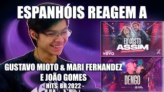 ESPANHÓIS REAGEM A PISEIRO | HITS 2022 (JOÃO GOMES, MARI FERNANDEZ E GUSTAVO MIOTO)