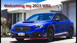 Welcoming my 2023 Subaru VB WRX