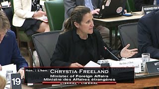 Freeland asked on U.S. trade: 'What is the plan?'