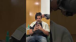 Hair spa for long hair👍 ShortVlog-3 #shorts #hairstyle #haircut #mensfashion