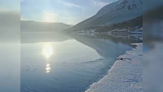 Otter Hunting in the Frozen Fjords #articcircle