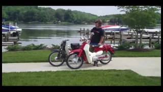 SYM Symba vs Honda Super Cub Scooter Comparison