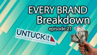 Every Brand Breakdown Ep. 21 UNTUCKit Mens Shirts