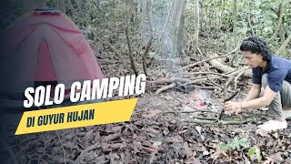 Solo Camping Di Hutan Kalimantan | Mendirikan Tenda Di Pinggir Danau | Di Guyur hujan