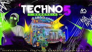TECHNO Y DEMENCIA MIX VL.5 BY DJ NADIR JR🔥 #mixdetechno #afrohouse #techno