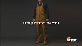 Berne Heritage Insulated Bib Overall