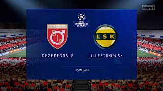 FIFA 22 | Degerfors IF vs Lillestrøm SK - UEFA Champions League | Gameplay