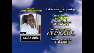 Angela James ~ Long Obituary