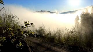 Immenstadt into the allgaeu - Immenstadt at the morning into mist - Relaxation Video