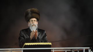 Boyaner Rebbe Hadlakah Lag Baomer Meron 22' | הדלקה המרכזית במירון האדמו\