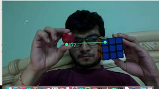 angle detection between two colours
