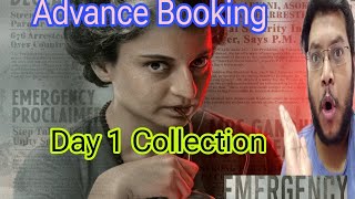 EMERGENCY ADVANCE BOOKING REPORT DAY 1 | EMERGENCY DAY 1 COLLECTION | EMERGENCY PREDICTION DAY 1 😎