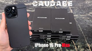 iPhone 16 Pro Max Caudabe Case Review : Ultimate GRIP with Minimalistic Feel