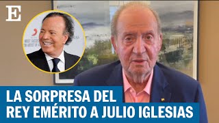 Juan Carlos I felicita al cantante Julio Iglesias por su cumpleaños | EL PAÍS