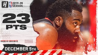 James Harden 23 Pts Full Highlights | Rockets vs Raptors | December 5, 2019