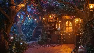 Enchanted Forest Music 🌳 Lost In The Tree House 🌿 Calm Down, Be Creative \u0026 Connect With Yourself