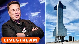 SCRUBBED: Elon Musk's Starship First High Altitude Test -- Livestream