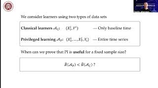 Fredrik Johansson :Efficient learning using privileged information with known causal structure