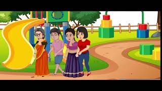 मूर्ख बहु की कहानी, cartton kahani, Cartoon story, murkh bahu ki kahani