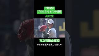 【大化け期待】小園健太がプロ野球選手になるまでの過程#shorts