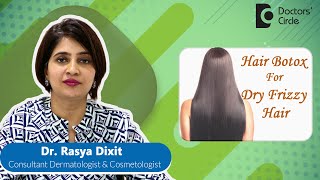 HAIR BOTOX TREATMENT for Dry Damaged Hair #haircare #hairtips  - Dr. Rasya Dixit
