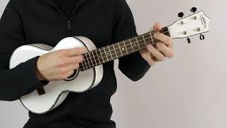 Lanikai JMS-AWT-2 | Julia Michaels White Pearl Tenor Ukulele #2 | The Ukebug