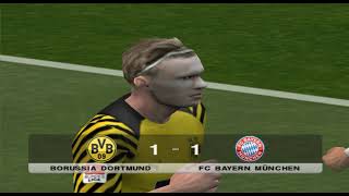 PES 2022 PS2 Bundesliga | 2-1 | Dortmund - Bayern Munich