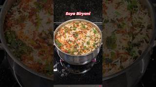 Soya Chunks Biryani | Meal Maker Biryani #Shorts #biryani #soyabiriyani